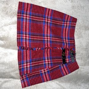 Small Plaid Skirt